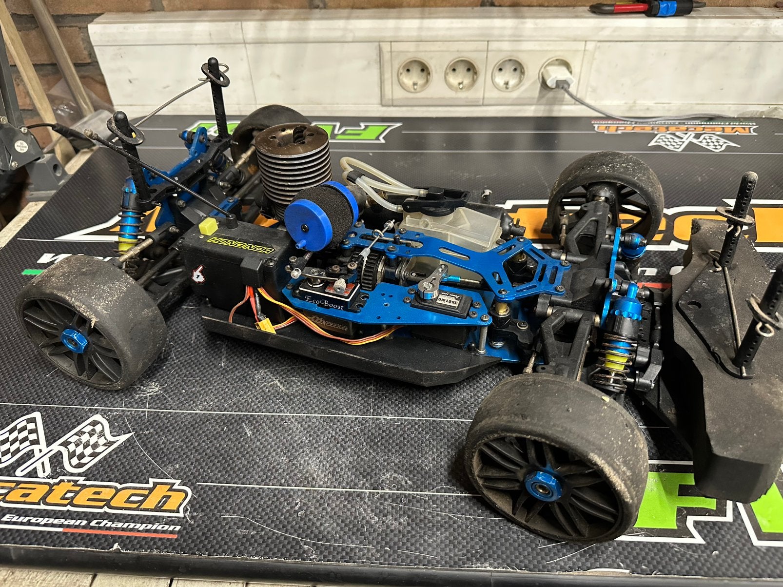 1:8 nitro onroad, Gebruikt, Ophalen of Verzenden, Auto onroad, Nitro
