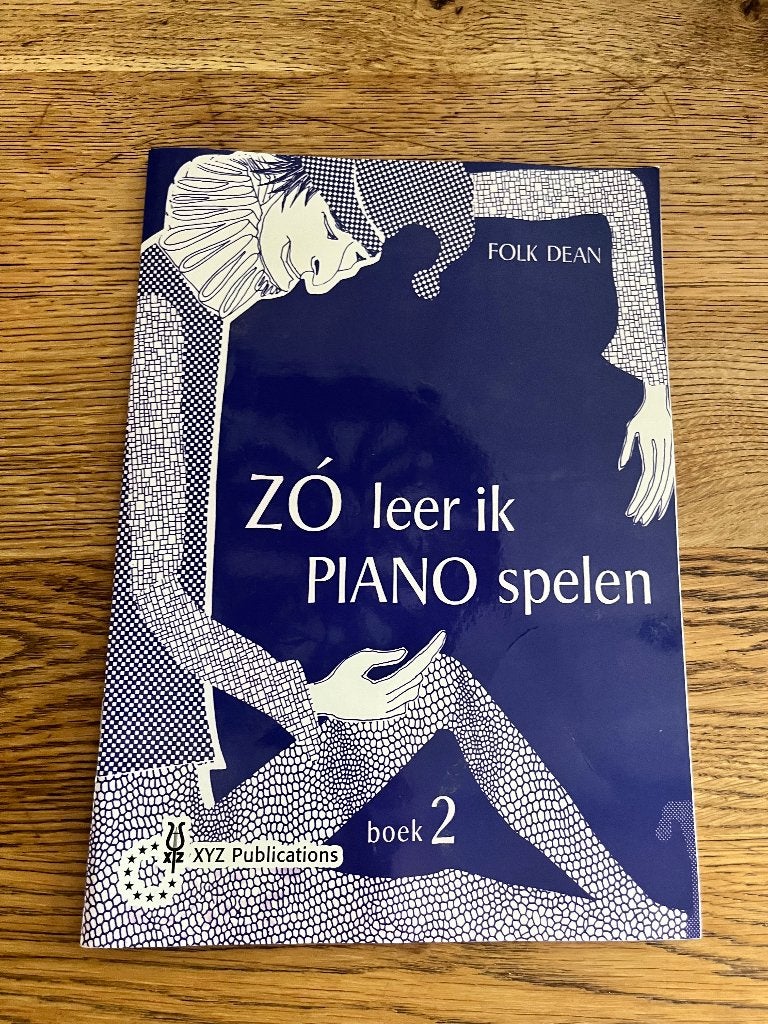 Piano leerboek Folk Dean, Muziek en Instrumenten, Bladmuziek, Ophalen of Verzenden, Zo goed als nieuw, Les of Cursus, Piano