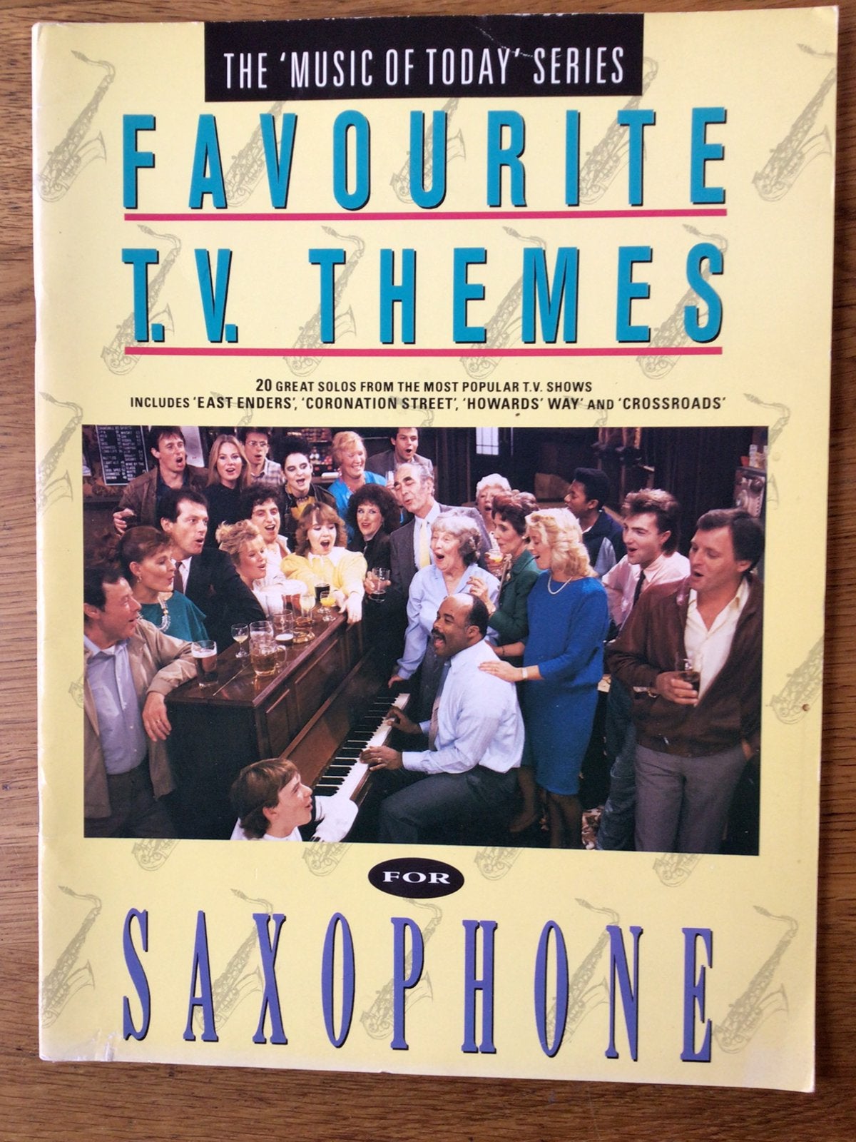 Favourite t.v. Themes for saxophone, Gebruikt, Saxofoon, Ophalen of Verzenden, Thema