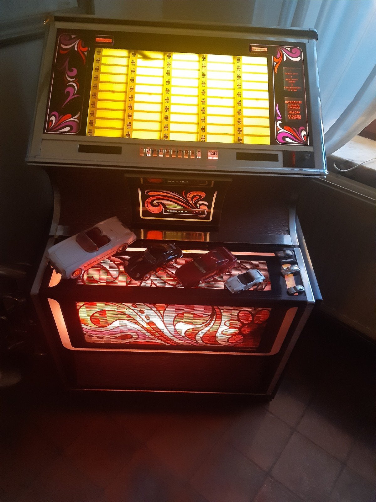 Rock-Ola 451, Ophalen, Gebruikt, Rock Ola