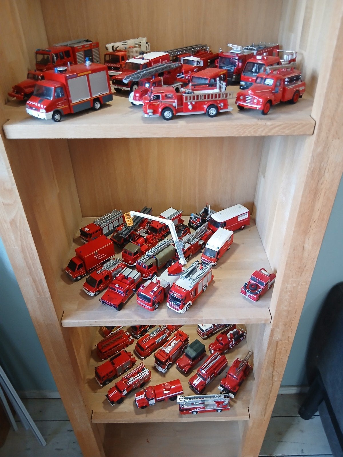 grote verzameling brandweerauto's, Ophalen, 25 tot 50 cm, Minder dan 100 cm