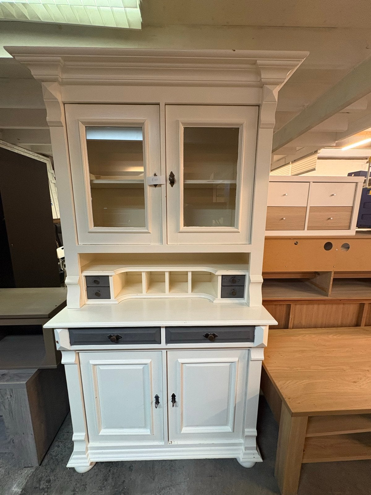 Leuke geverfde kast - 105x50x210 cm, Huis en Inrichting, Kasten | Boekenkasten, Ophalen, Gebruikt, 100 tot 150 cm, 200 cm of meer