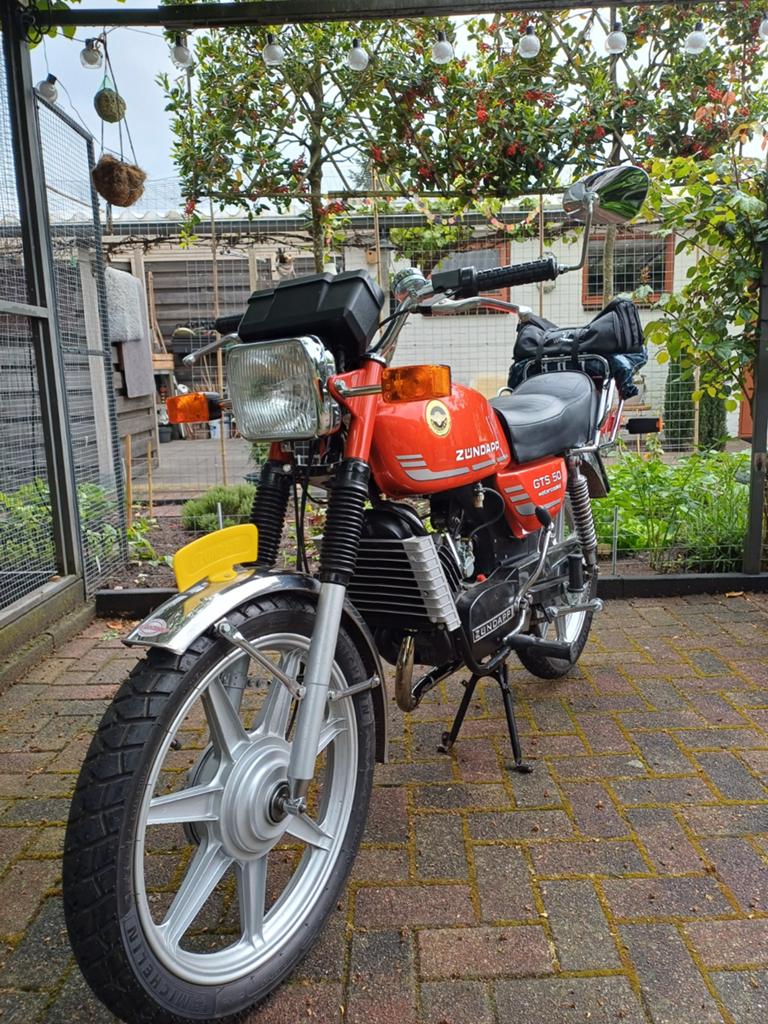 Zundapp GTS 50 uit 1987 - Klassieke bromfiets, Fietsen en Brommers, Brommers | Zundapp, Ophalen of Verzenden, Gebruikt, Overige modellen