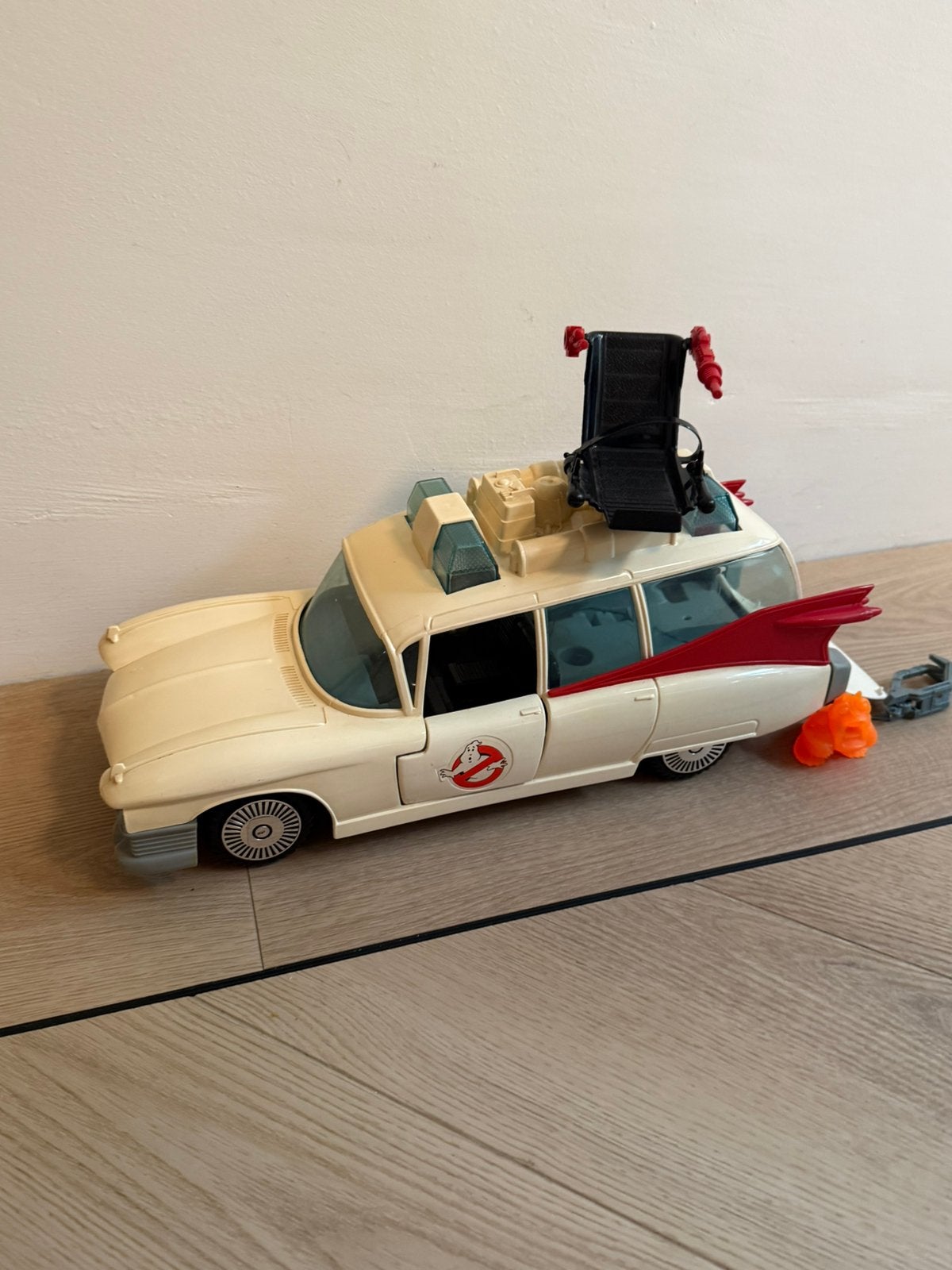 Vintage Kenner ECTO-1 compleet Real Ghostbusters, Ophalen of Verzenden, Gebruikt