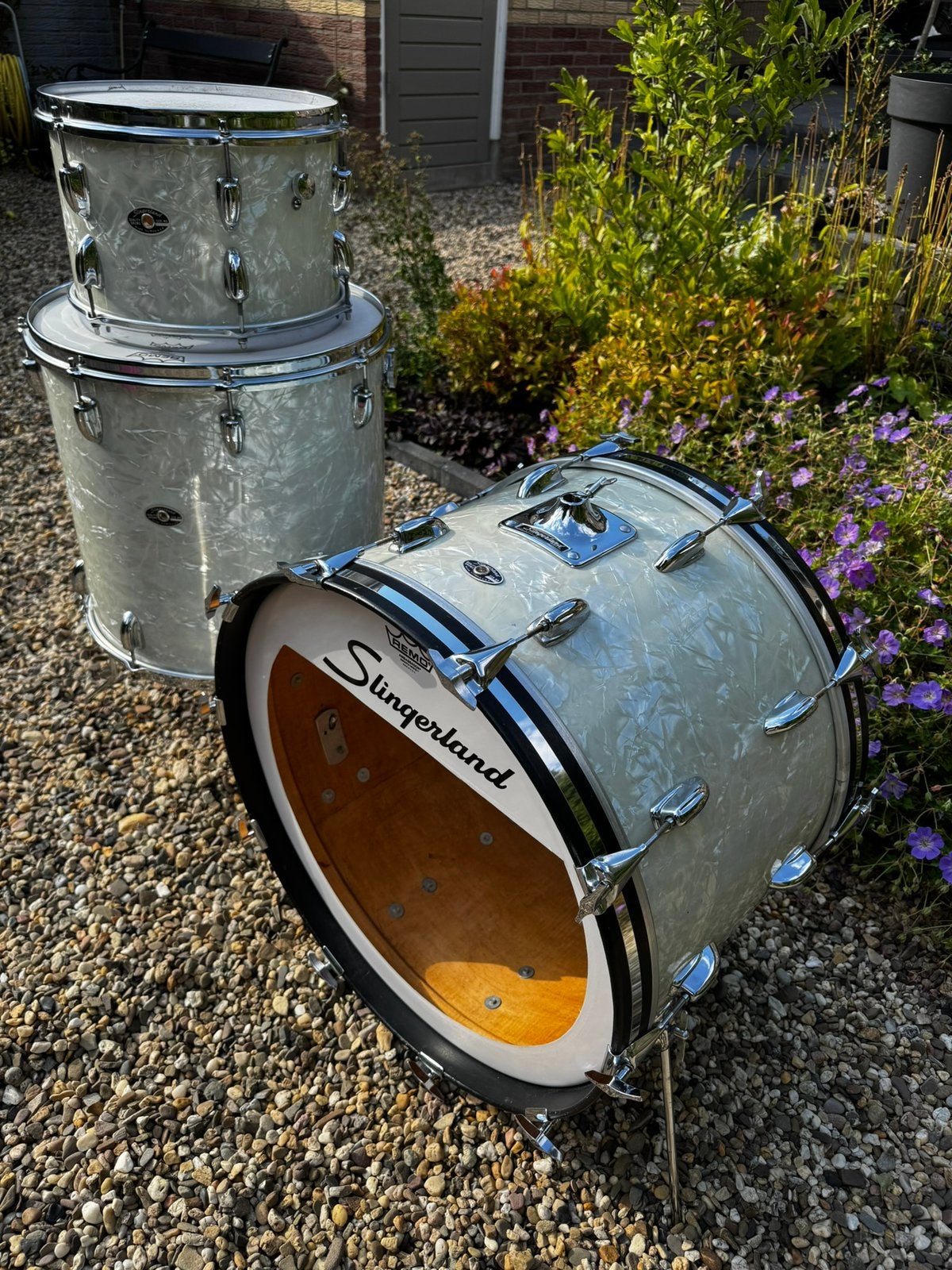 70’s Slingerland Shell Set, Ophalen of Verzenden, Zo goed als nieuw, Overige merken