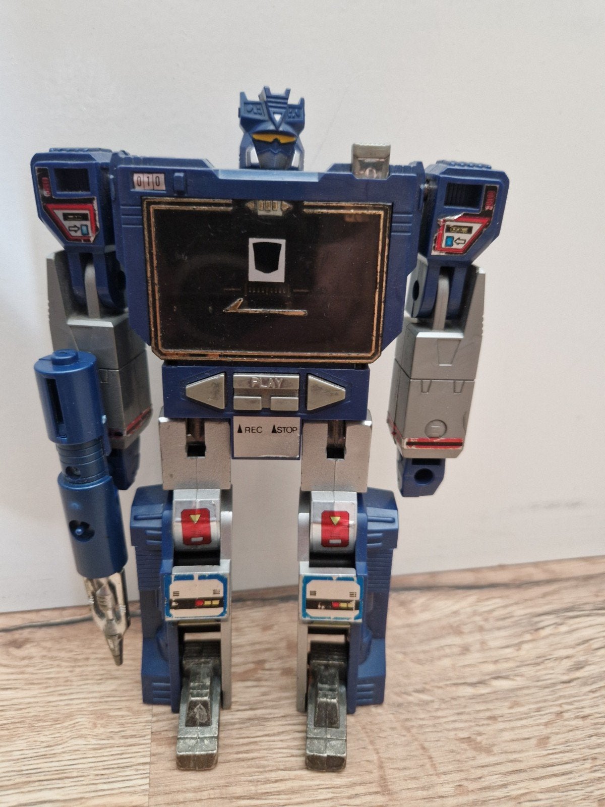 Transformers G1 Soundwave met rocket launcher en twee rake, G1, Ophalen of Verzenden, Gebruikt, Decepticons