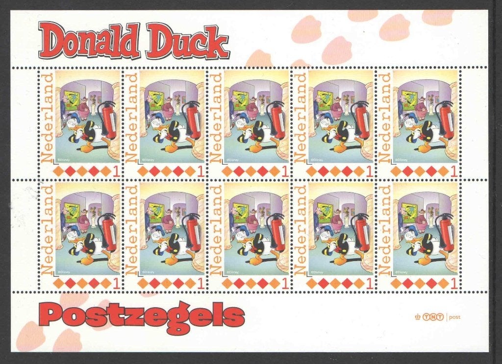 Postzegels Donald Duck, Ontdek Duckstad: Vel 20, Ophalen of Verzenden, Na 1940, Postfris