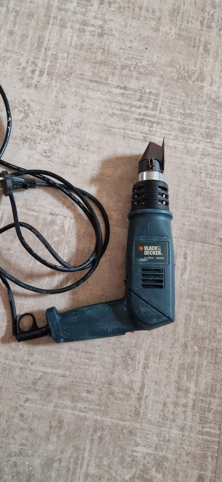 Black & Decker KX1666 heteluchtpistool 1600W, Ophalen of Verzenden, Gebruikt