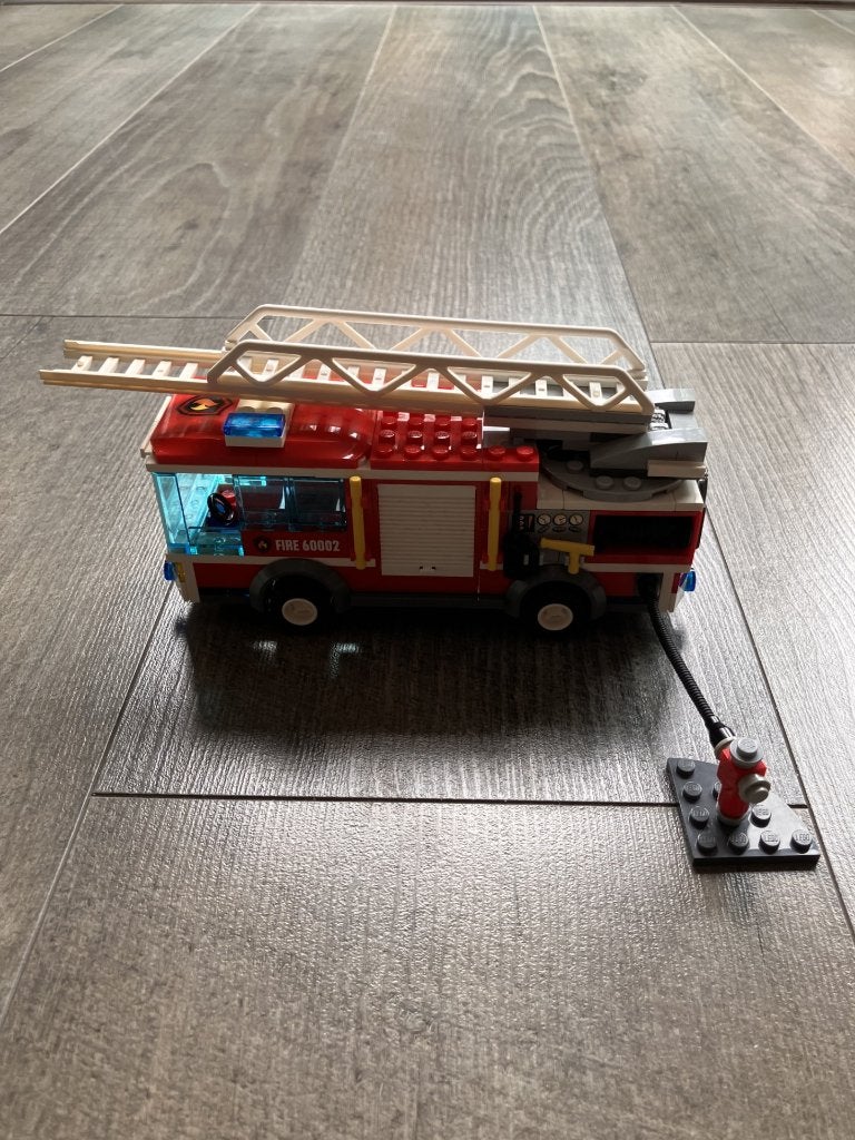 LEGO City Brandweertruck - 60002, City, Lego, Inclusief instructies, Ophalen of Verzenden