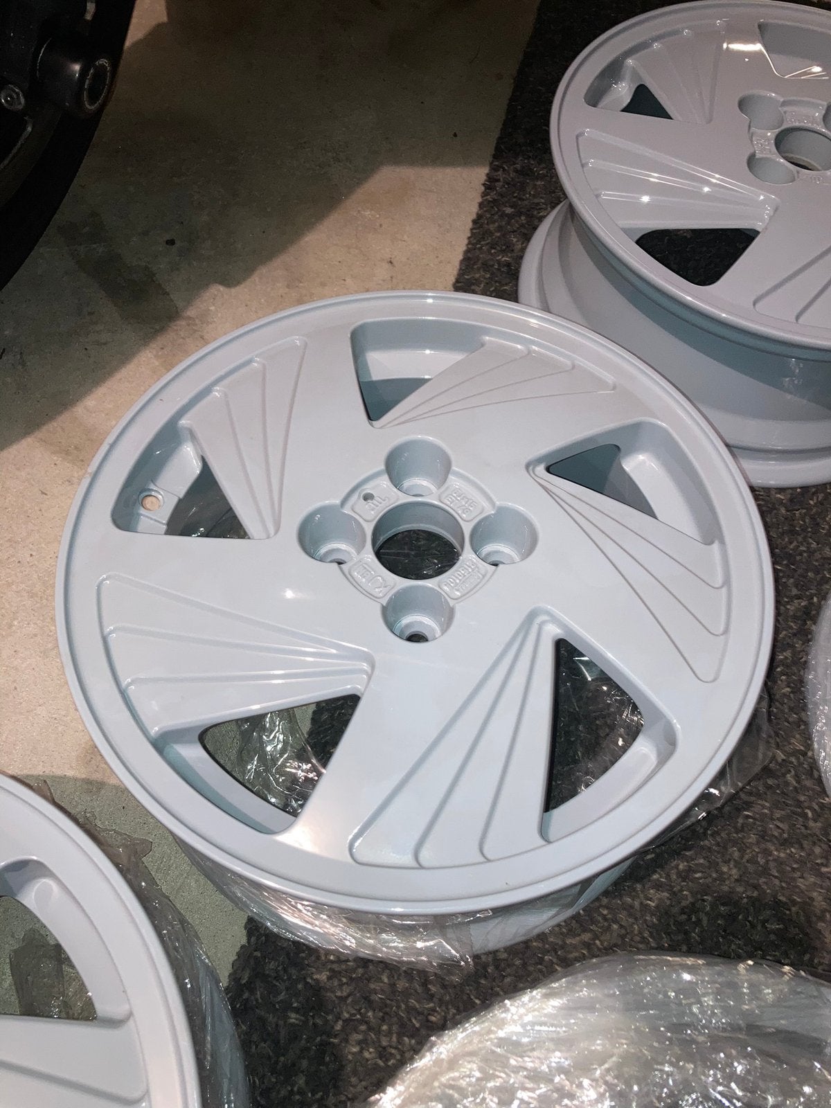 5 Originele Opel Astra F GSi Waaier velgen Gepoedercoat ongb