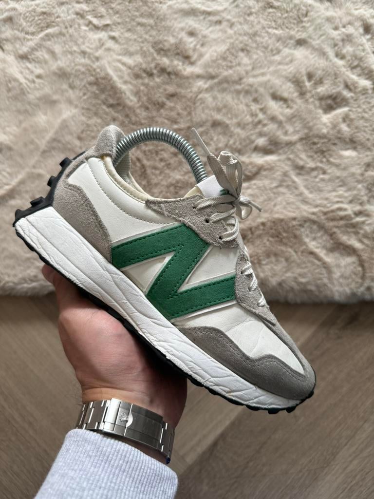 New balance 327 white green 37, Kleding | Dames, Schoenen, Ophalen of Verzenden, Gedragen, Groen, Sneakers of Gympen