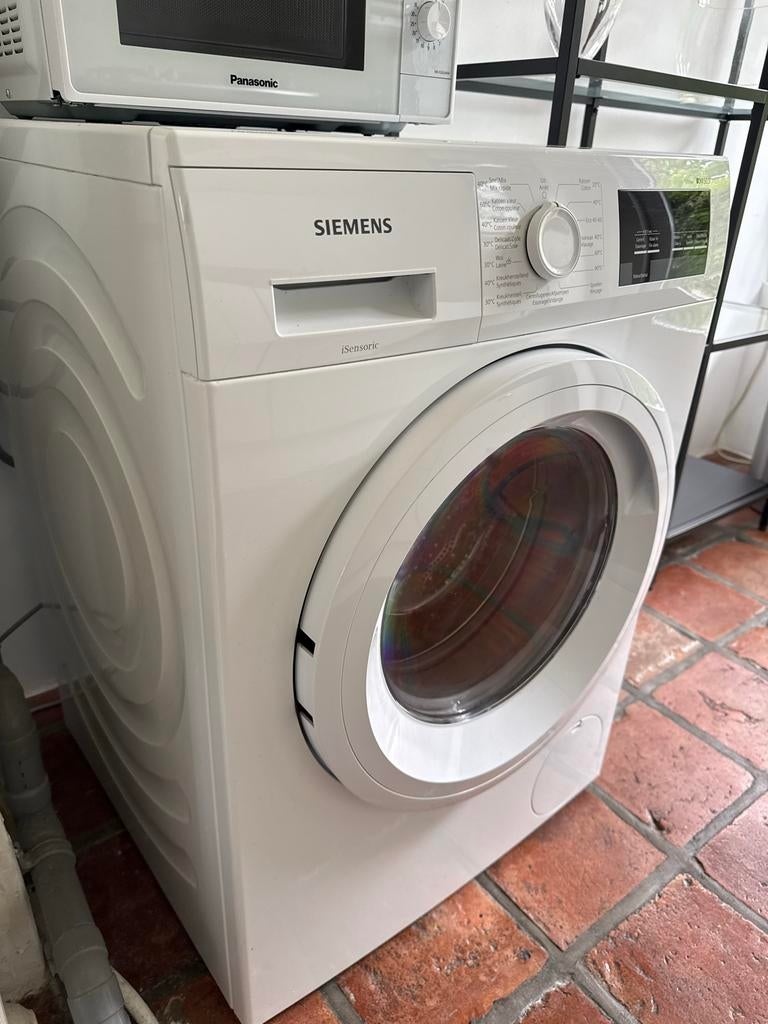 Siemens WM14UUE0FG/03 iQ500 Wasmachine - Zo goed als nieuw, Ophalen, Zo goed als nieuw, Voorlader, 85 tot 90 cm