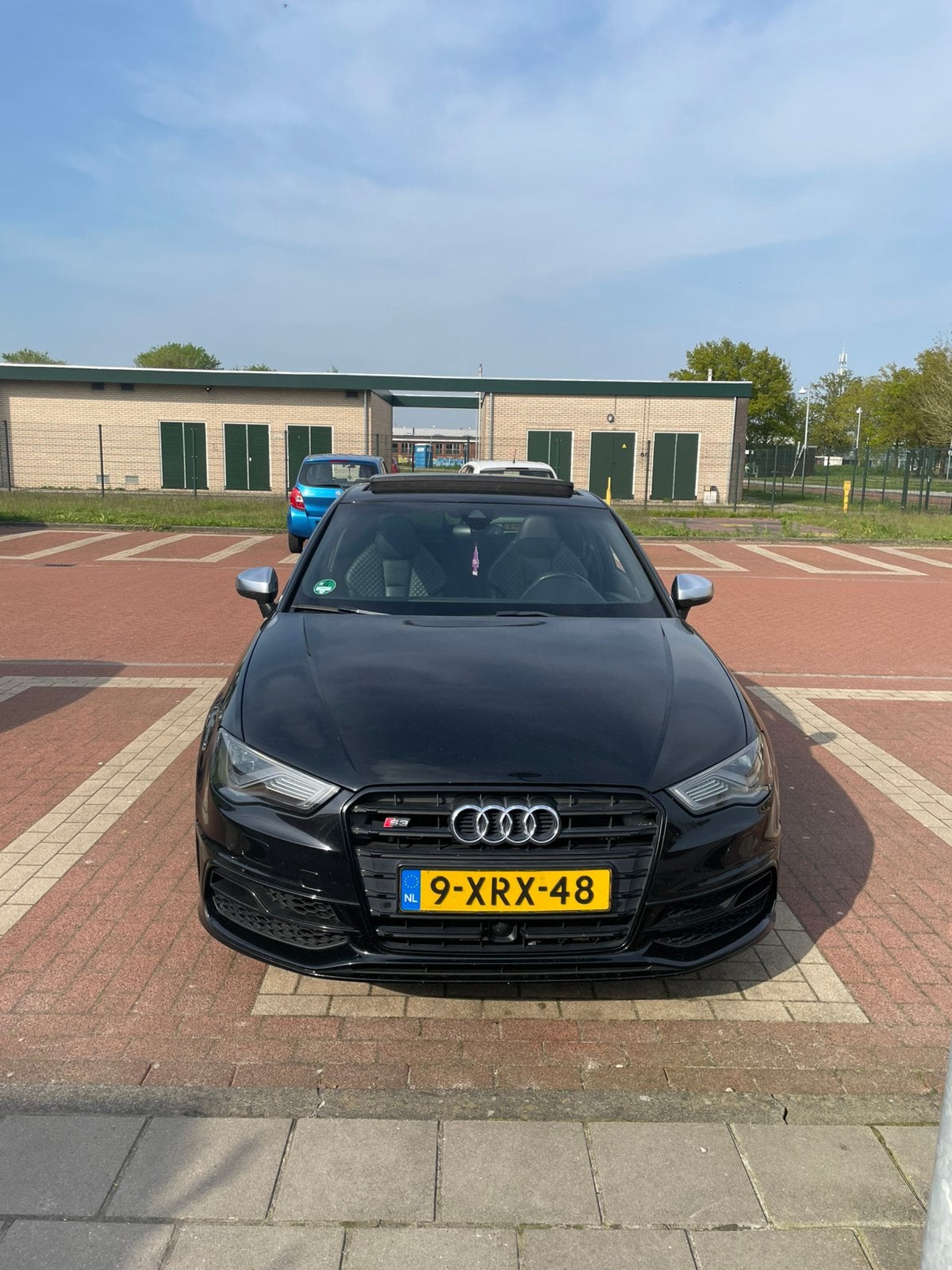 Audi S3 8V 2.0 tfsi DSG  hatchback 2014 LPG G3, Auto's, Automaat, S3, Parkeerassistent, Zwart