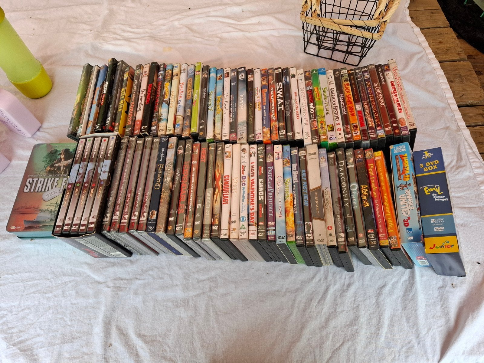 Grote collectie diverse dvd's - ook los te koop!, Alle leeftijden, Engels, Zo goed als nieuw, Nederlands