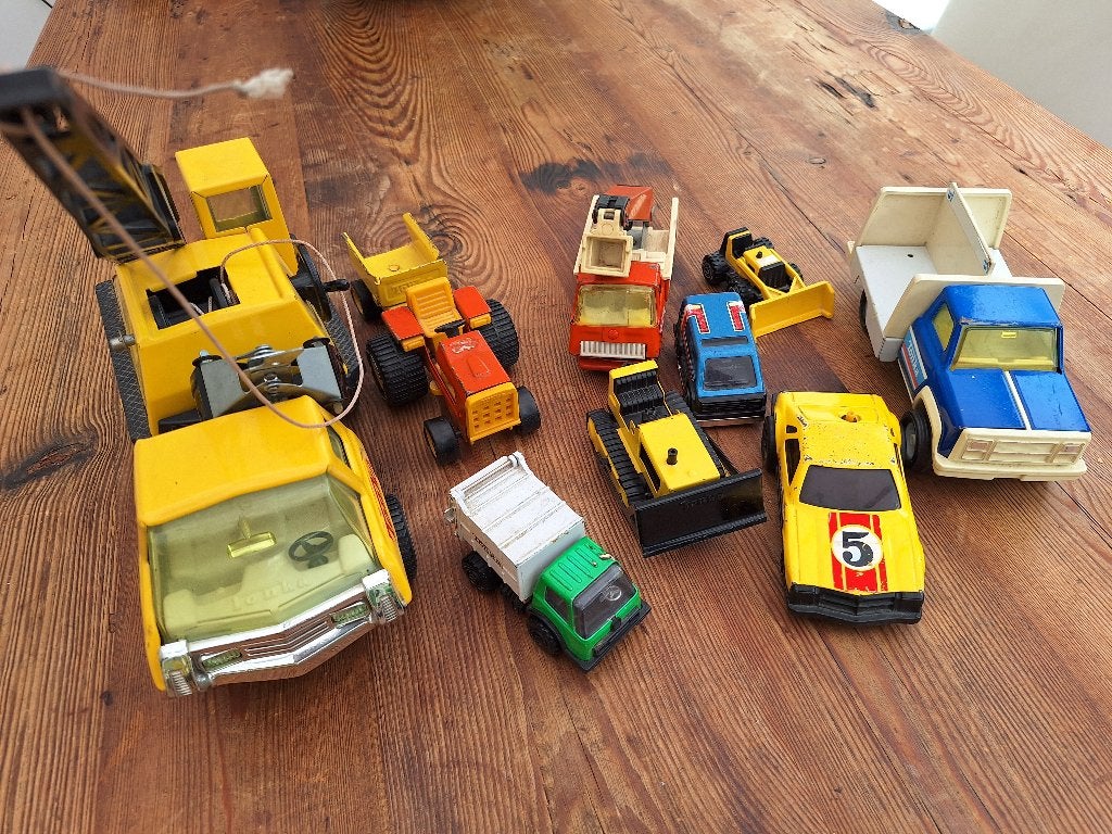 Setje Tonka auto's, Ophalen of Verzenden