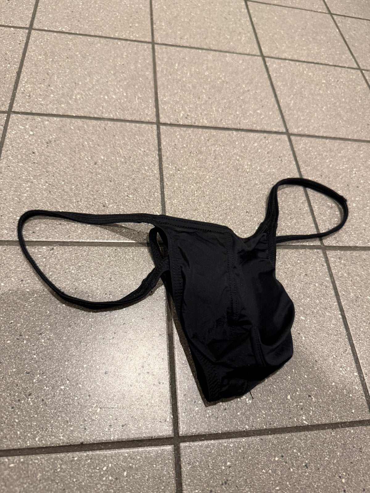 Herenstring, Kleding | Heren, Verzenden, Zwart, Slip