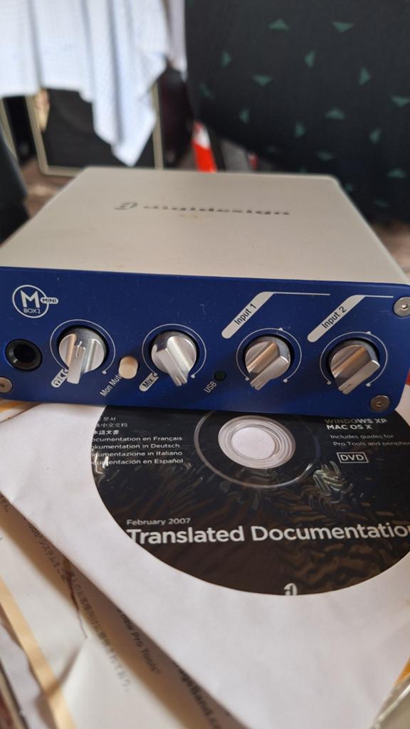 Digidesign Mbox2 mini, Ophalen of Verzenden, Minder dan 5 kanalen