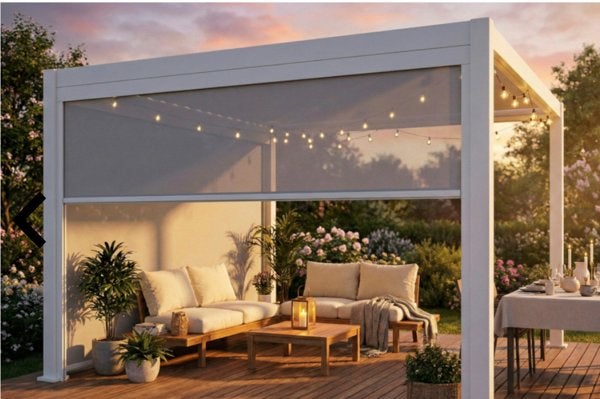 Lamelella pull down screen, Tuin en Terras, Ophalen, Nieuw