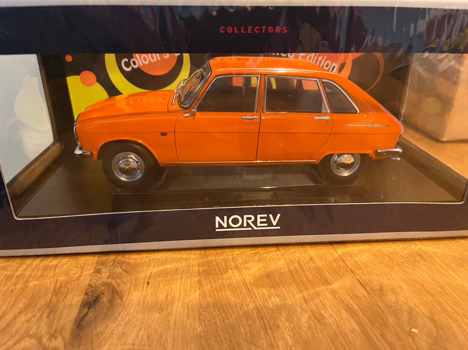 Renault 16 TS | Norev | 1:18 | oranje, Ophalen of Verzenden, Nieuw, Auto, Norev