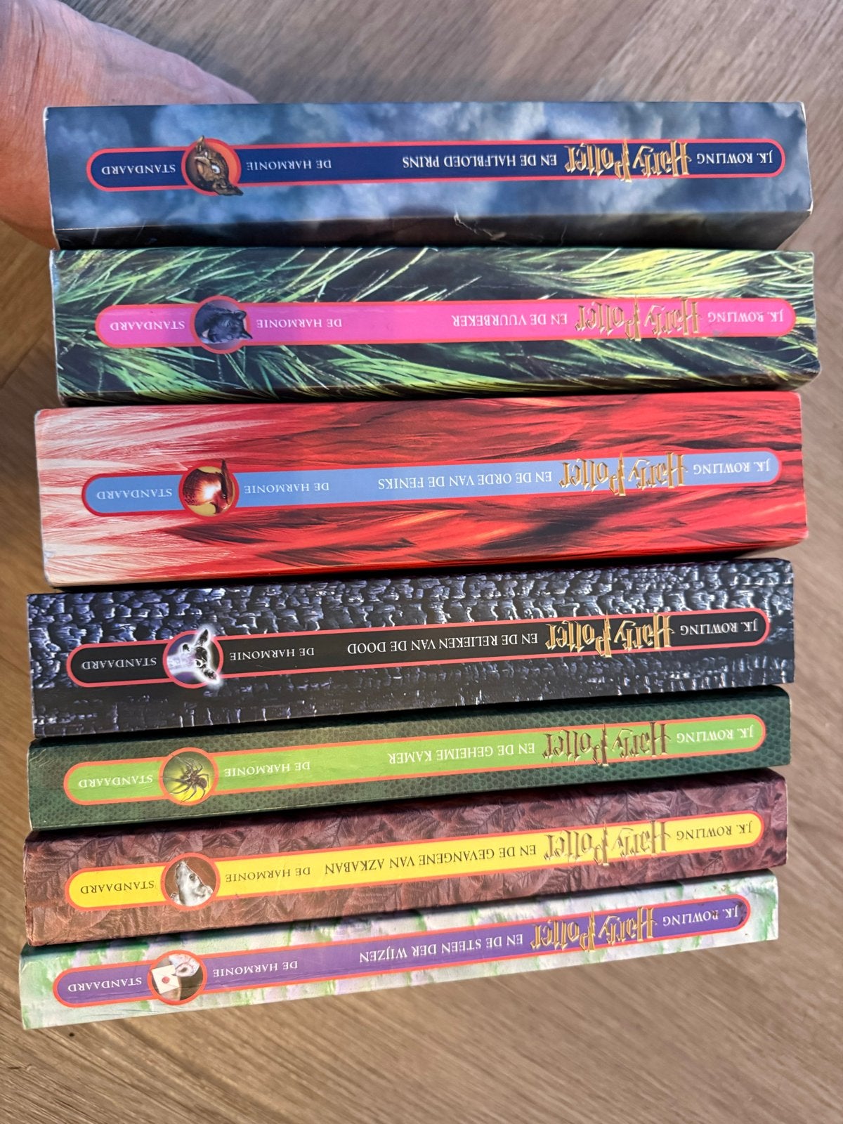 Harry Potter boekenreeks - Complete set (7 boeken), Boeken, Ophalen of Verzenden, Gelezen, Fictie
