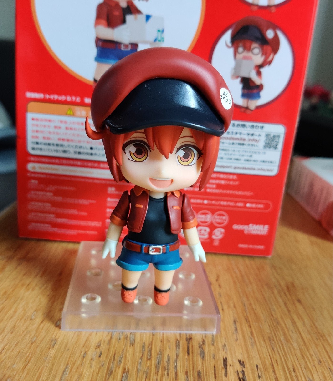 Cells at Work! Red Blood Cell nendoroid anime figure, Ophalen of Verzenden, Zo goed als nieuw