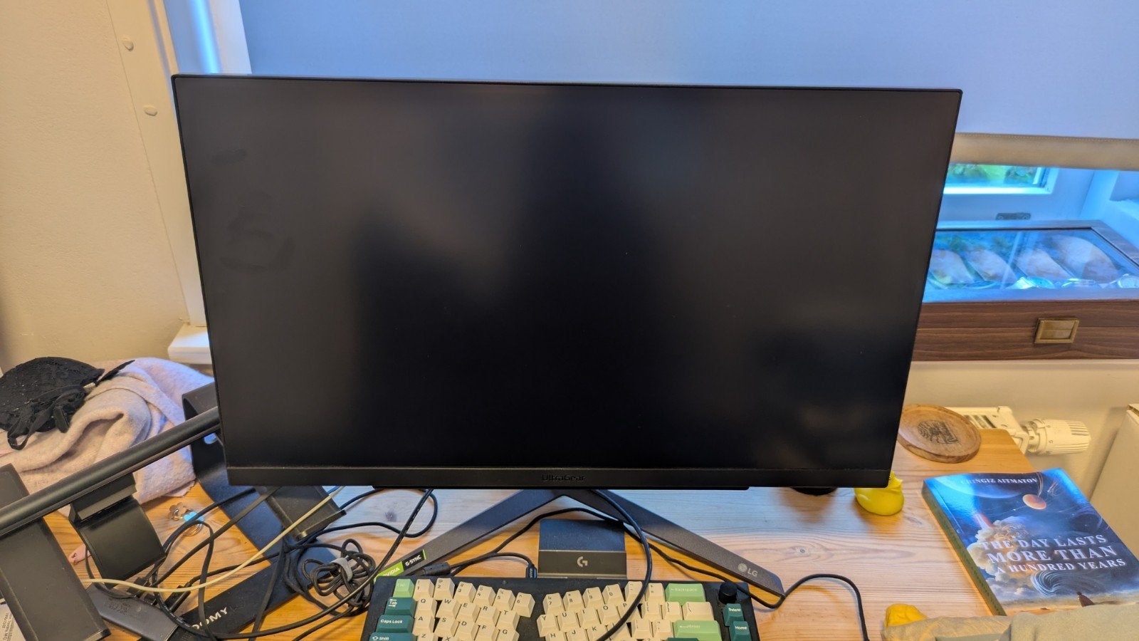 LG 27GN800-B 27 inch QHD IPS Gaming Monitor, Computers en Software, Monitoren, IPS, Kantelbaar, 101 t/m 150 Hz, Zo goed als nieuw