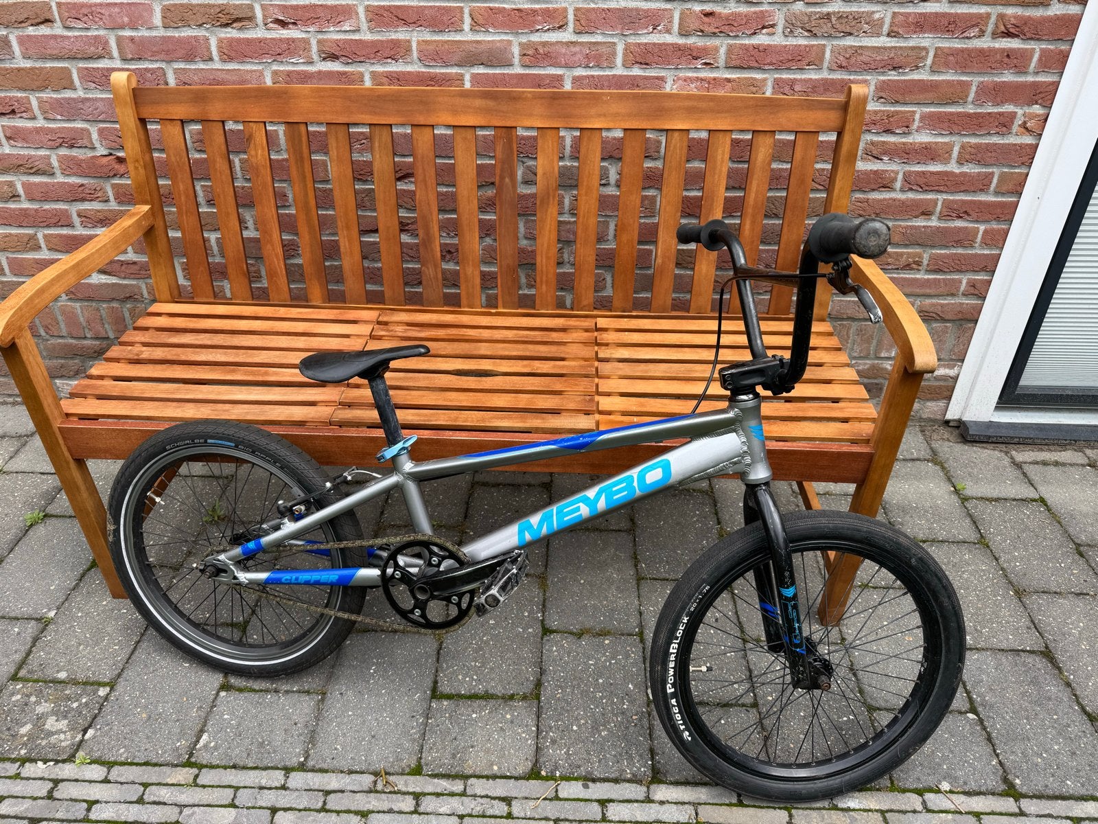 Meybo pro22 BMX fiets, Fietsen en Brommers, Ophalen, Gebruikt, Velgrem, 20 tot 24 inch