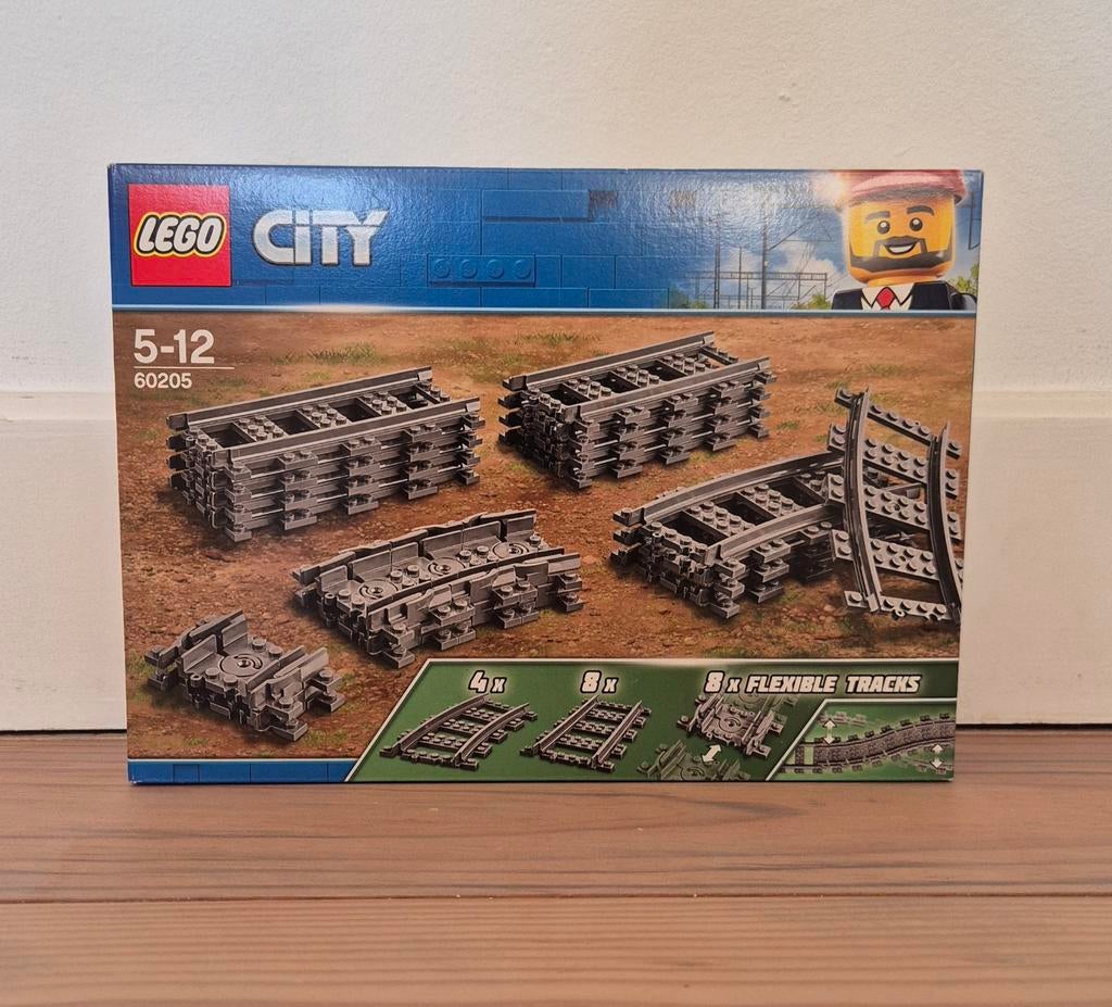 Lego city treinrails 60205, Ophalen of Verzenden, Zo goed als nieuw, Lego