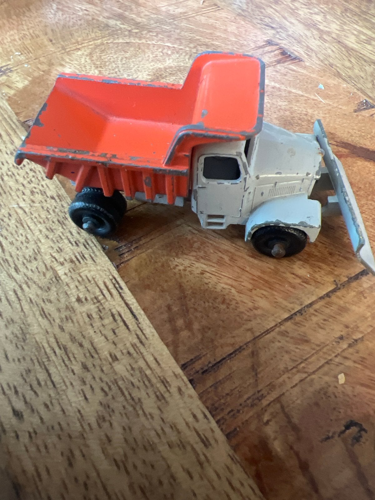 Vintage Dinky Toys Scammell Snow Plough - Made in England, Ophalen of Verzenden, Gebruikt, Jongen of Meisje