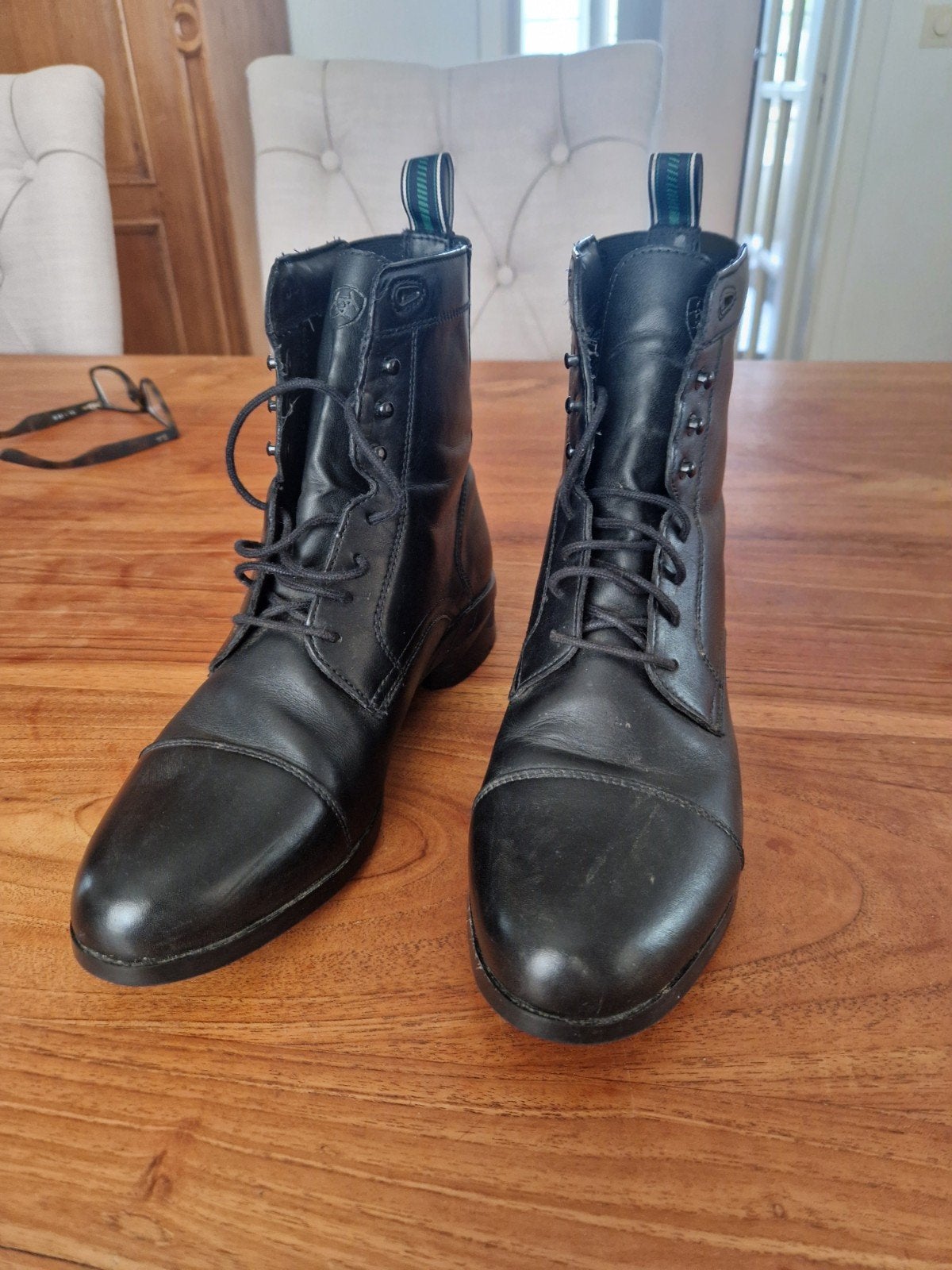Ariat jodphurs maat 8,5 (42,5) in zwart i.z.g.st., Dieren en Toebehoren, Paardrijkleding, Ademend, Dressuur, Ophalen of Verzenden