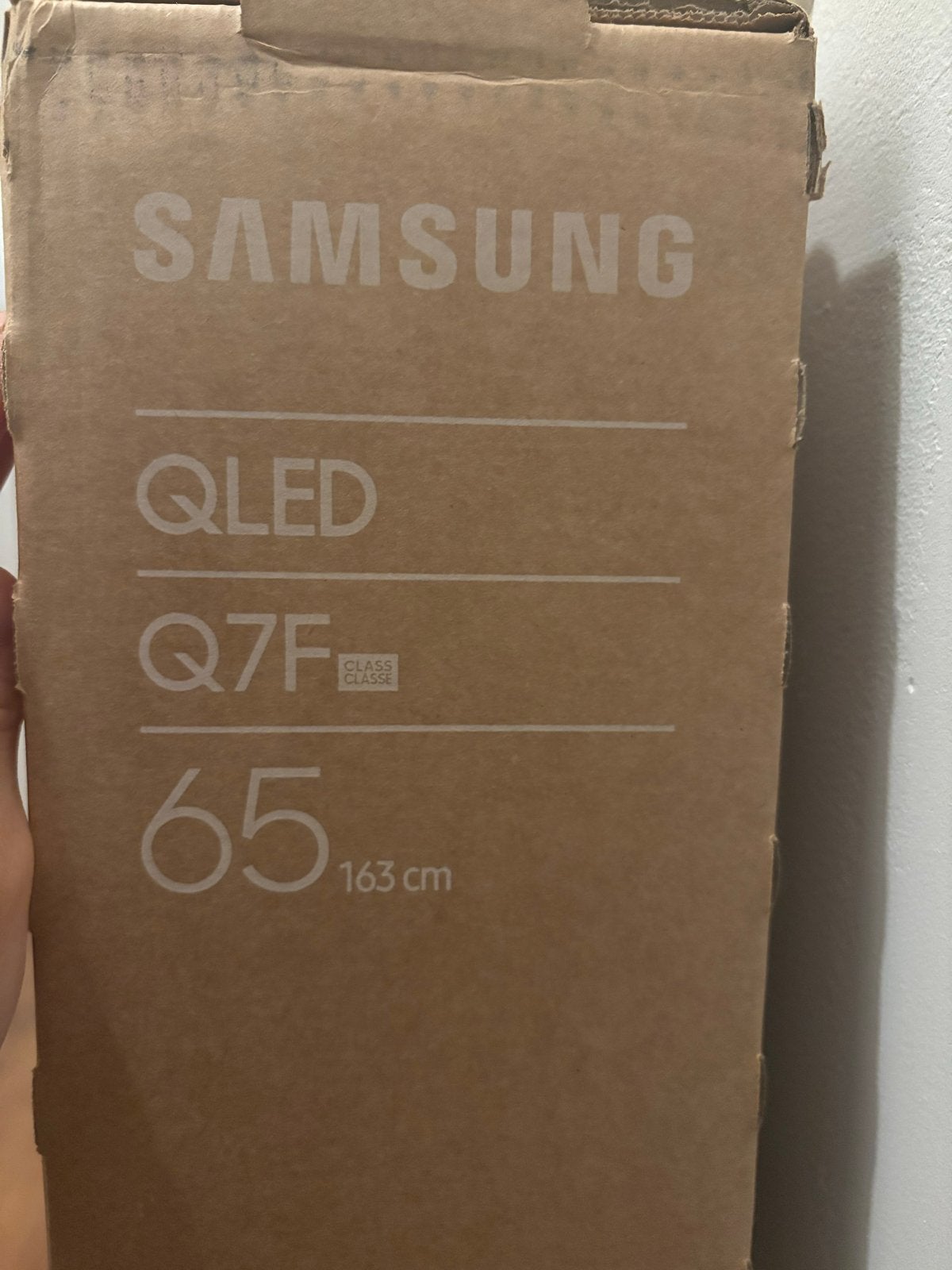 Nieuwe Samsung QLED Q7F 65 inch (163 cm) TV - Ongeopend, QLED, Nieuw, 120 Hz, Ophalen of Verzenden