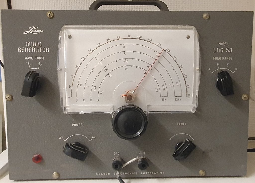 Leader Audiogenerator LAG 53 in zeer goede staat werkend, Ophalen, Gebruikt, Audio