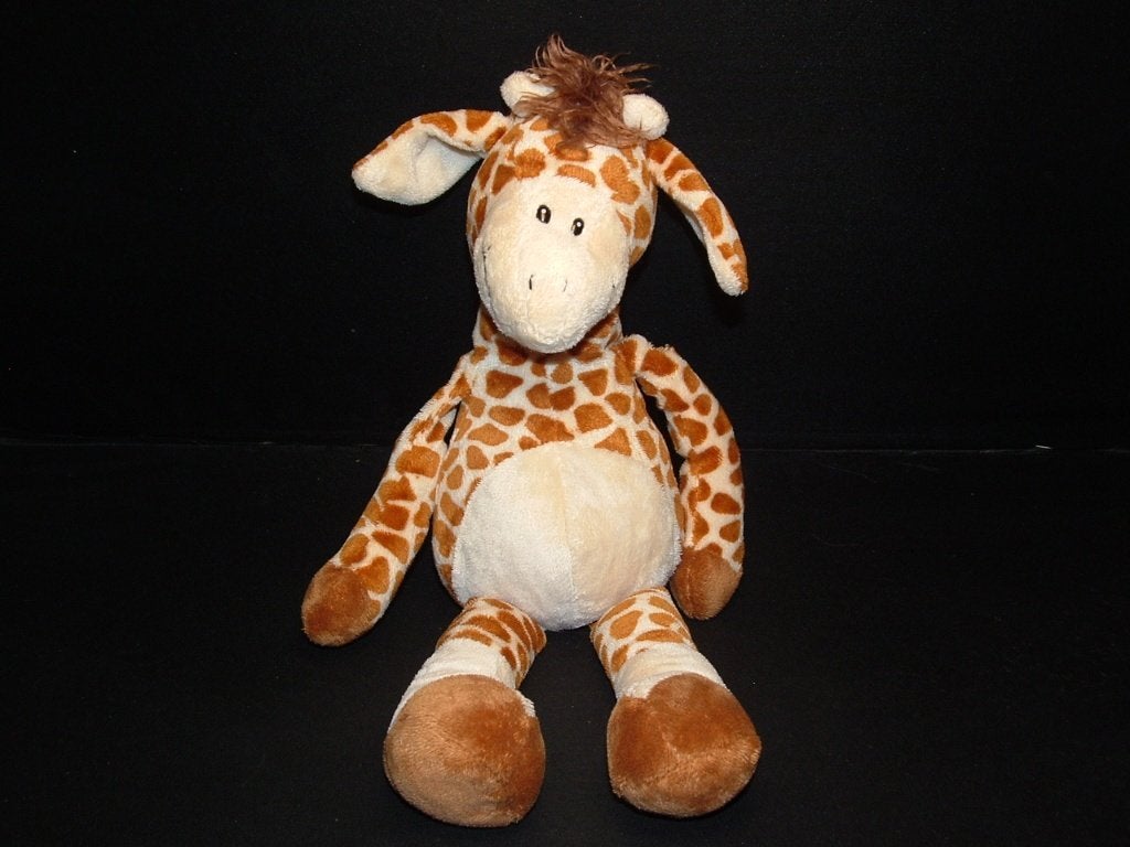 ANNA CLUB PLUSH GIRAFFE SILLY SAM VELOURS ROOMWIT MET, Verzenden, Nieuw, Overige typen