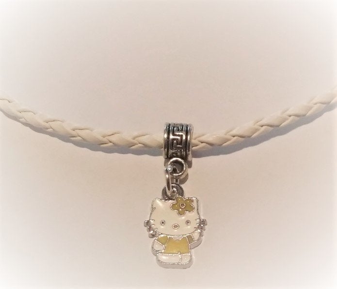10 x Zelfmaak ketting met  Hello kitty hanger, Ketting, -, Verzenden, -