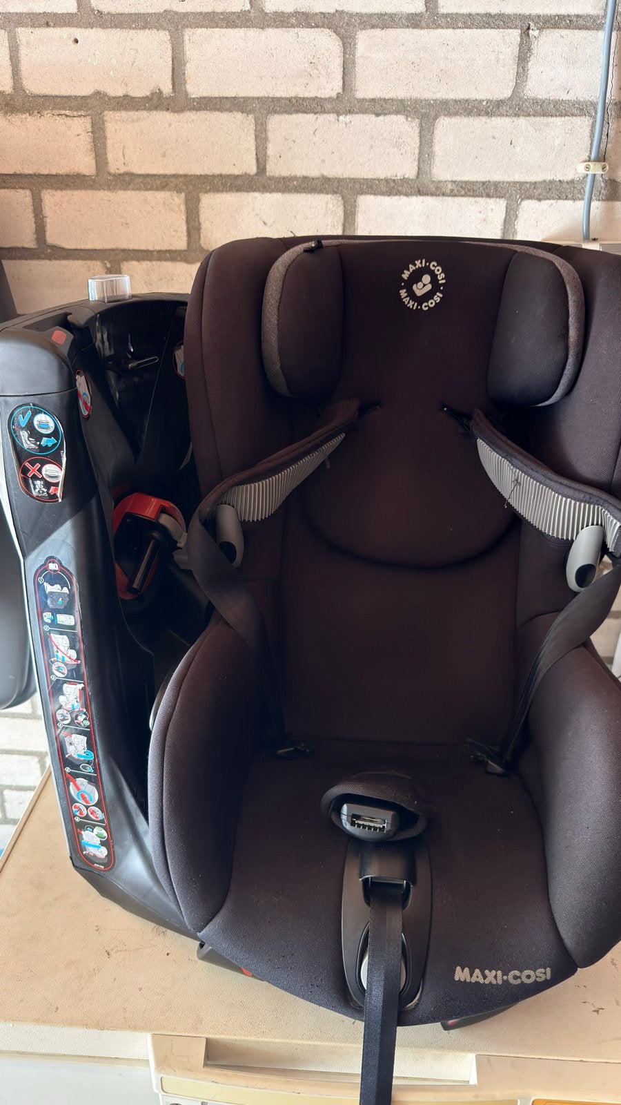 2x Maxi-Cosi Axiss autostoel - 180 graden draaibaar, Ophalen, Verstelbare rugleuning, 9 t/m 18 kg, Maxi-Cosi