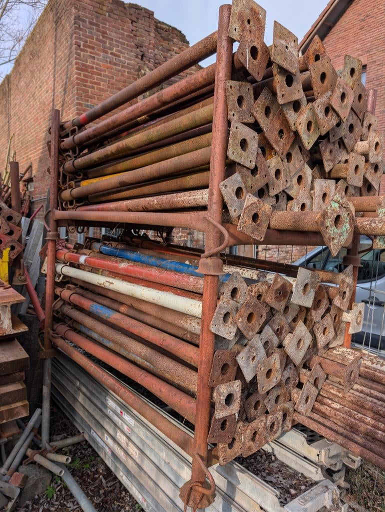Bouwstempels, Doe-het-zelf en Verbouw, Steigers, Ophalen, Gebruikt, Overige typen, Minder dan 2 meter