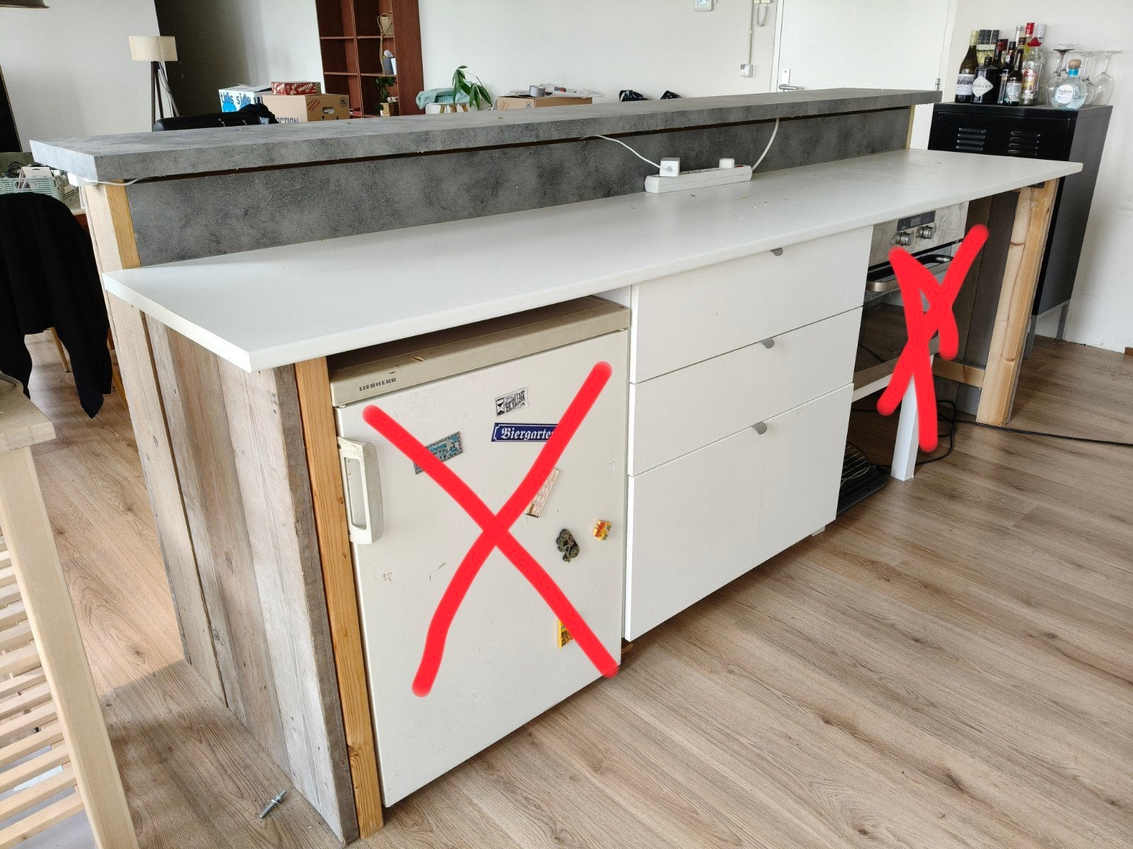 Zelfgemaakte bar met Philips HUE en apparatuur, Ophalen, Gebruikt