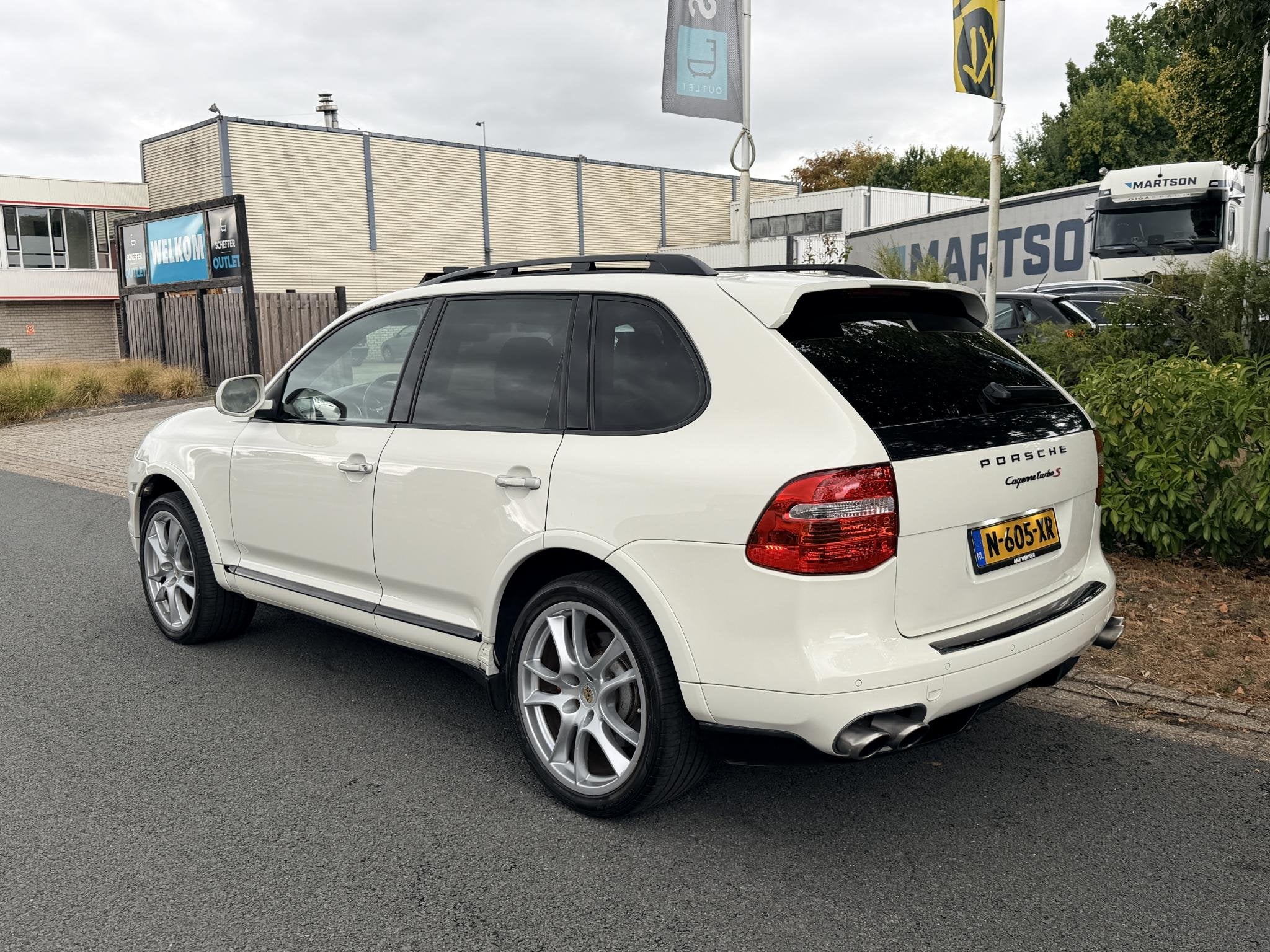 Porsche Cayenne 4.8 Turbo S V8 550PK Pano•Leder, Auto's, Porsche, Automaat, Cayenne, Gebruikt, 8 cilinders