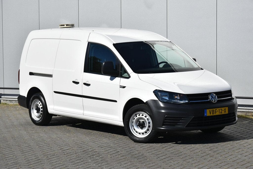 Volkswagen Caddy 2.0 TDI L2H1 Maxi Airco Cruise Trekhaak E6, Auto's, Stof, Gebruikt, 4 cilinders, Volkswagen