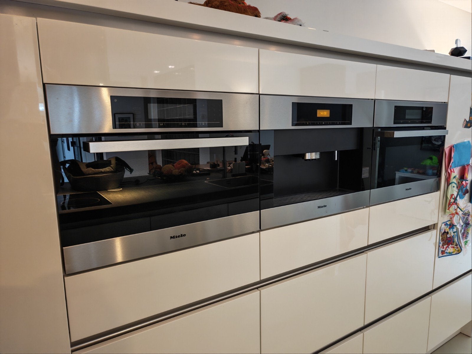 Miele stoomoven (combi), koffiemachine en combi-oven-magnetr, Ophalen, Zo goed als nieuw