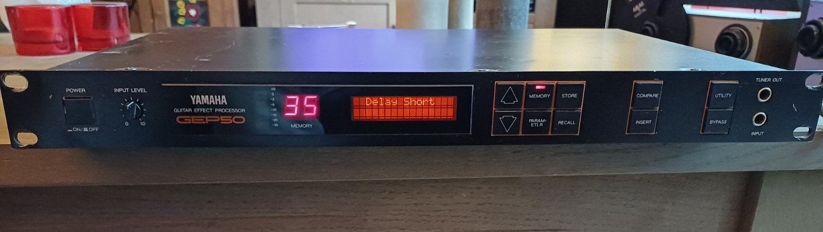 Yamaha GEP50 Gitaar Effect Processor, Ophalen of Verzenden, Gebruikt, Delay of Echo