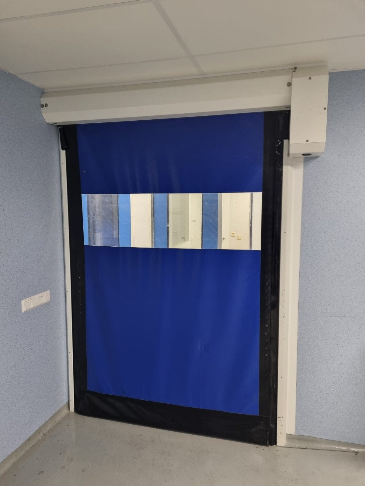 3x Dynaco Cleanroom snelroldeuren met besturing, Ophalen, Gebruikt, Overige typen, 120 cm of meer