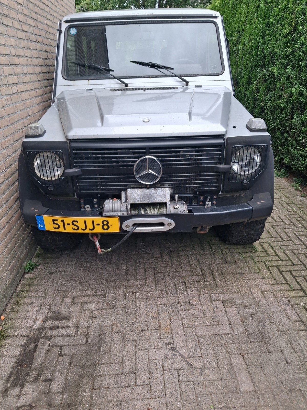Lier + grill + voorbumper Mercedes w460 g-klasse, Ophalen