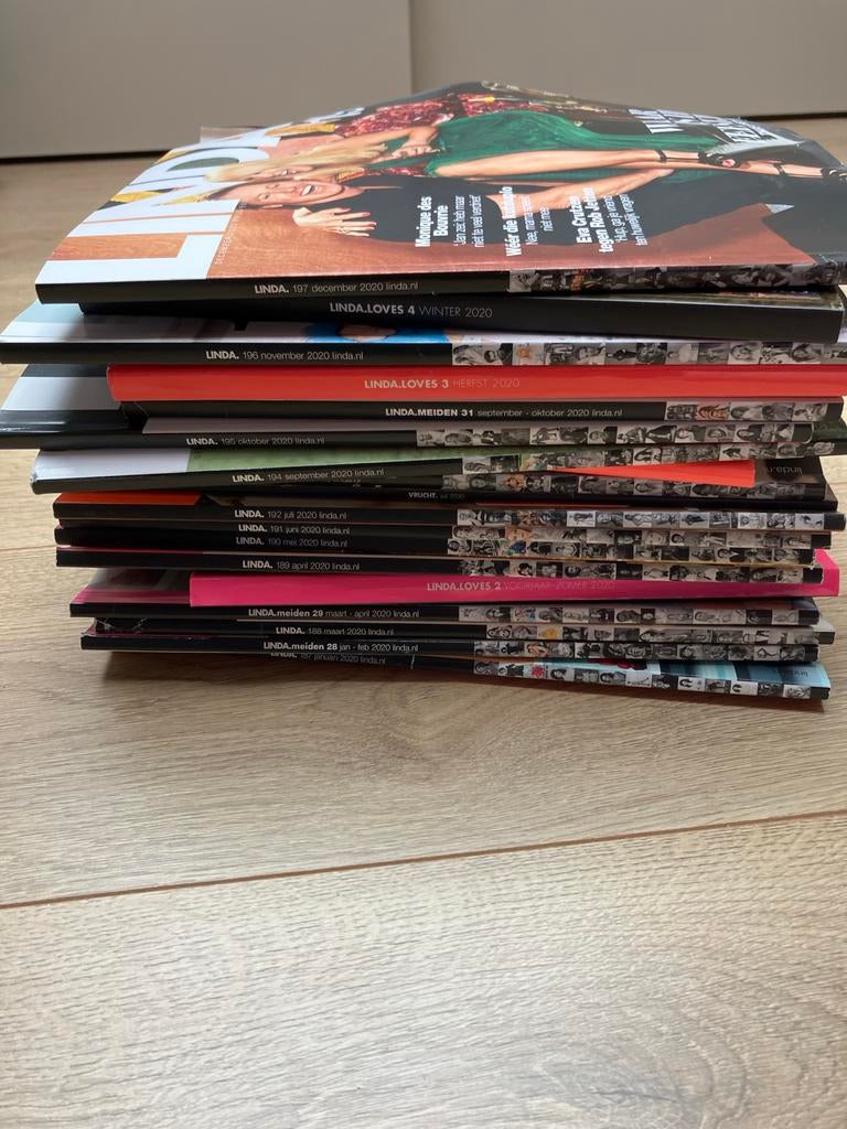 Linda! tijdschriften 2020 (incl. Meiden, Loves, Vakantieboek, Ophalen, Gelezen, Damesbladen