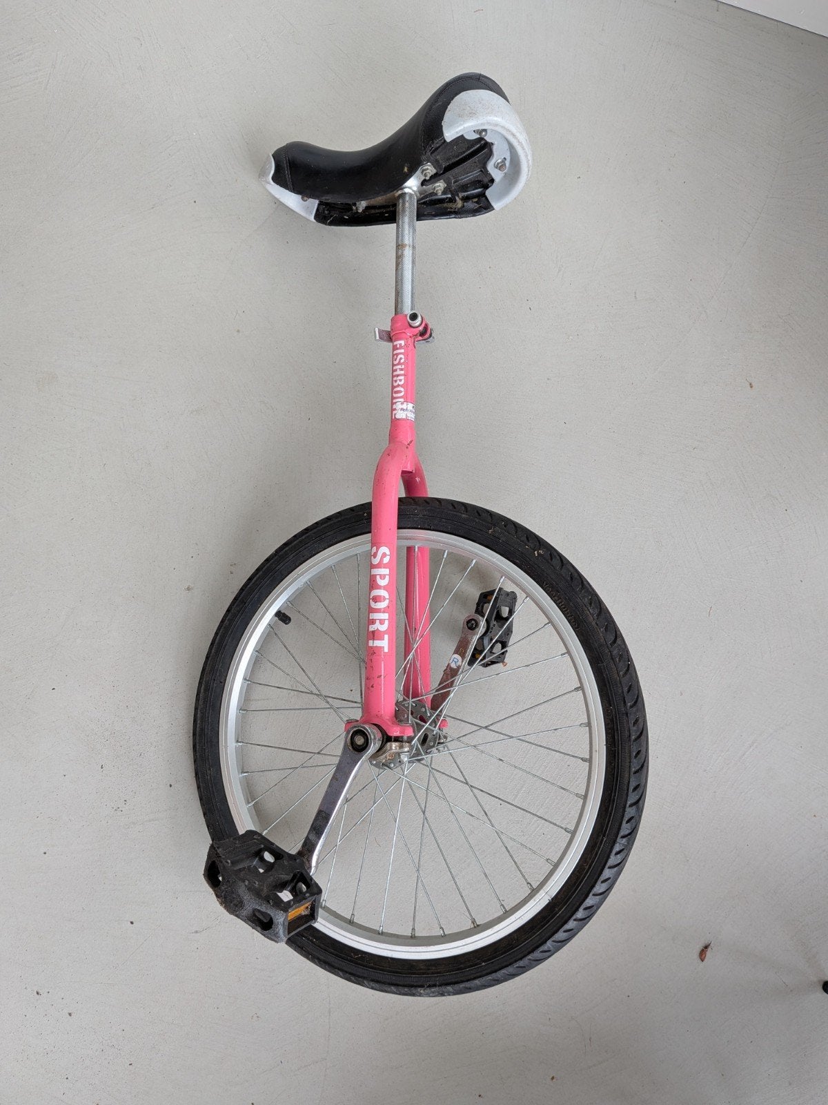 Fishbone Sport Eenwieler - Roze, Ophalen, Gebruikt