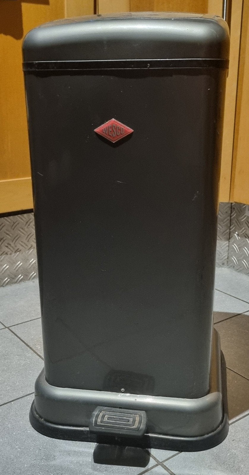 Wesco afvalbak,prullenbak vandaag ophalen 10,-, Ophalen, Gebruikt, Kunststof