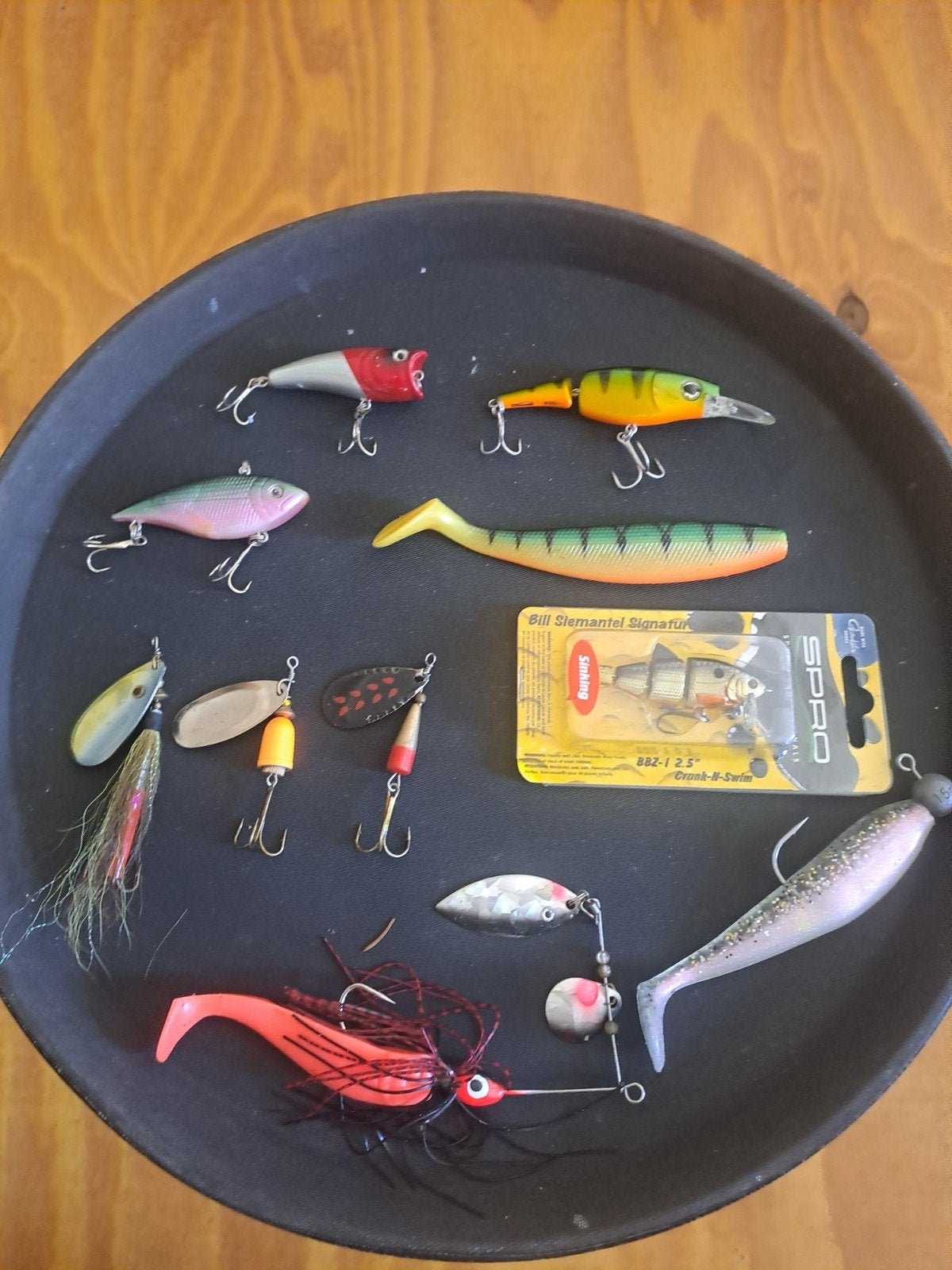 Diverse set viskunstaas en pluggen, Ophalen of Verzenden, Gebruikt, Kunstaas