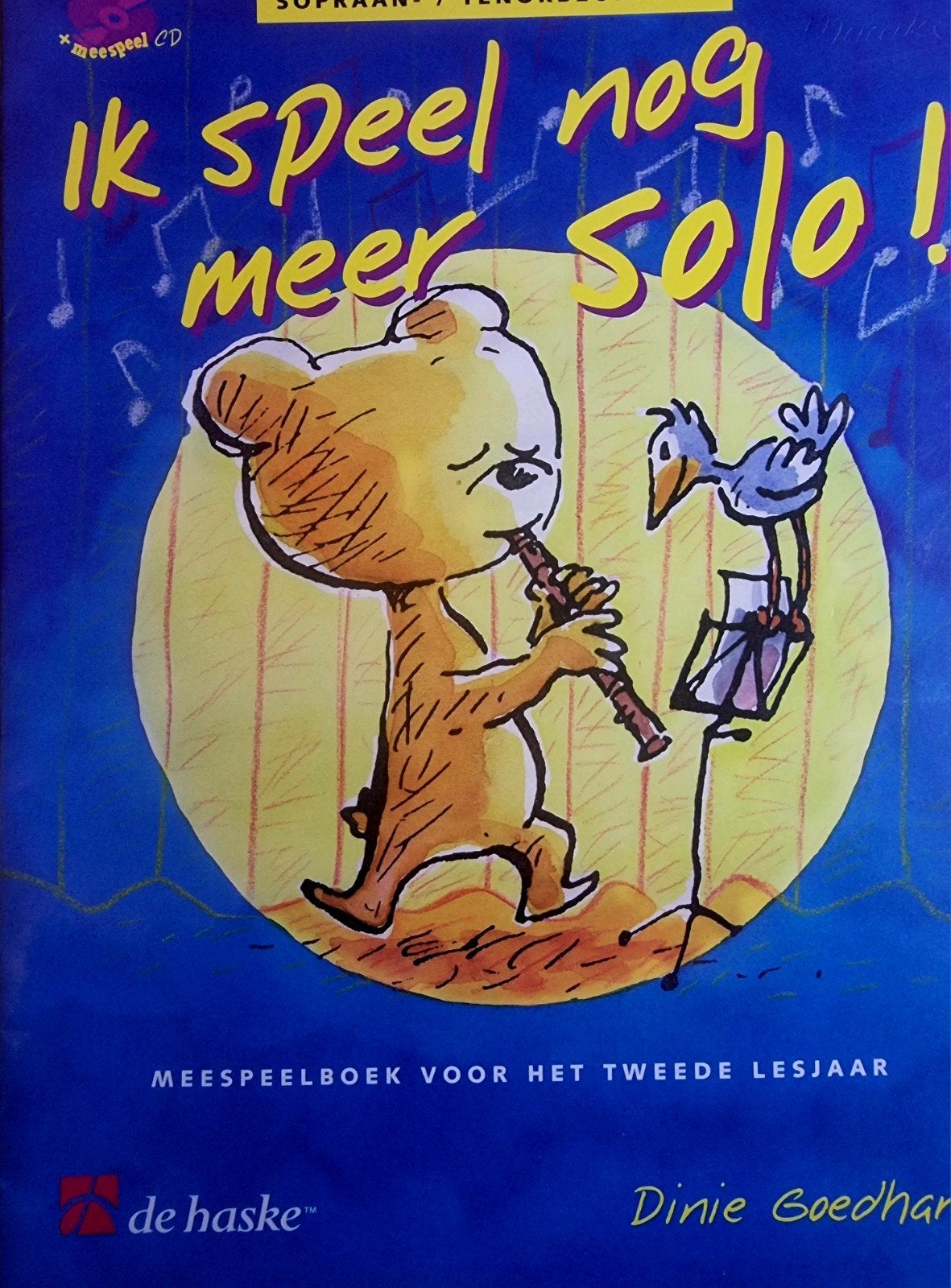 Ik speel nog meer solo! Blokfluit lesboek met CD Bl7, Verzenden, Les of Cursus, Nieuw, Blokfluit
