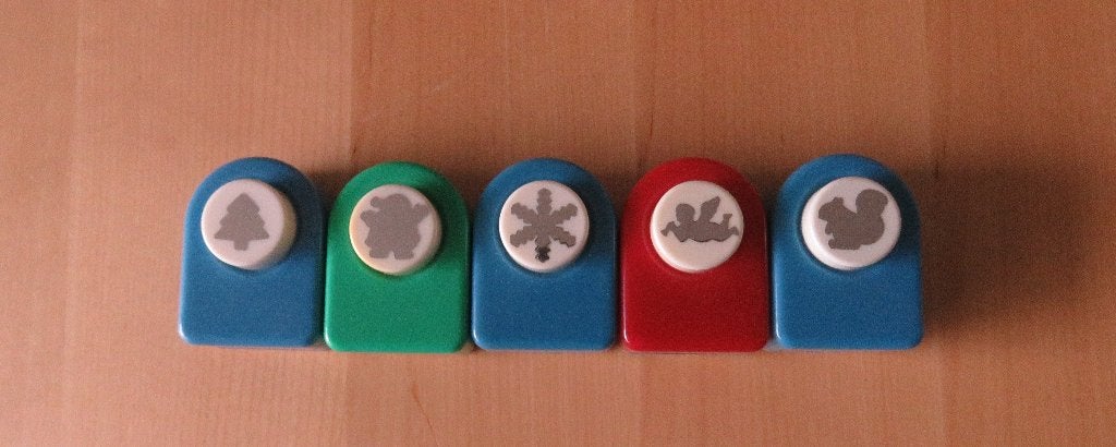 5 Ponsen - ponsjes, Hobby en Vrije tijd, Knutselen, Ophalen, Zo goed als nieuw, Kerstmis, Gereedschap of Toebehoren