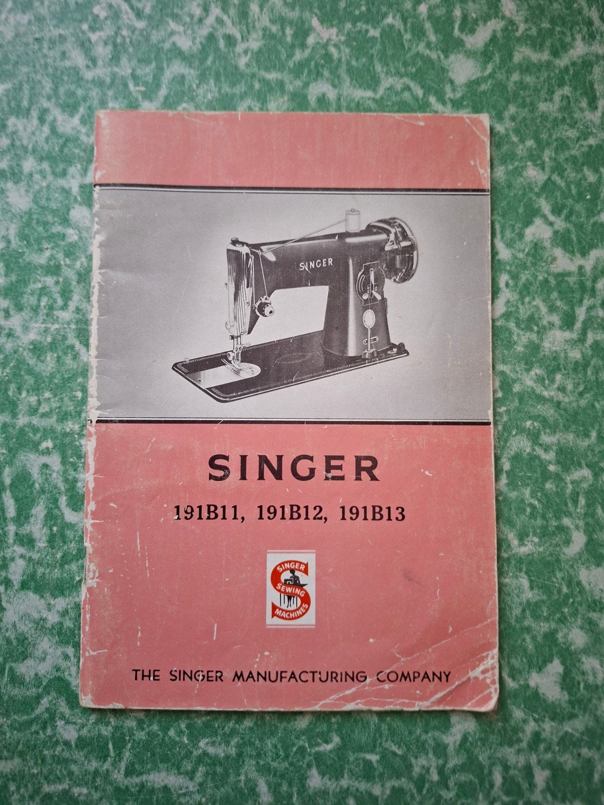handleiding voor naaimachine Singer 191B11, 191B12, 191B13, Hobby en Vrije tijd, Naaimachines en Toebehoren, Ophalen of Verzenden